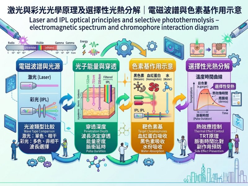 香港美容激光與強光設備安全管控體系｜法規依據崗位職責光學基礎全解析