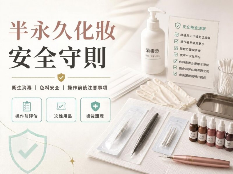 半永久化妝安全守則