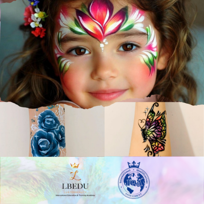 LBEDU x IQA 香港面部彩繪工作坊 Level 2 | IQA證書 進階獨角獸/蝴蝶/花卉技法
