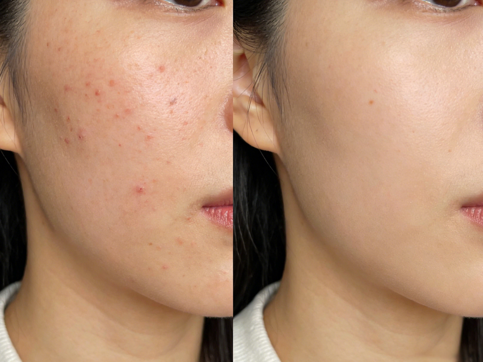 針清標準手法步驟示意圖：刺破、擠壓、清潔