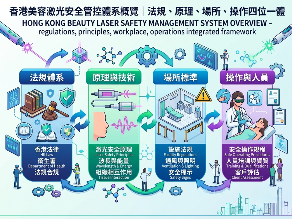 香港美容激光安全管控體系概覽