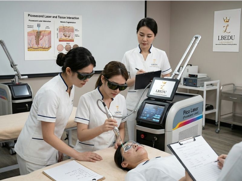 Beauty equipment operation practical teaching