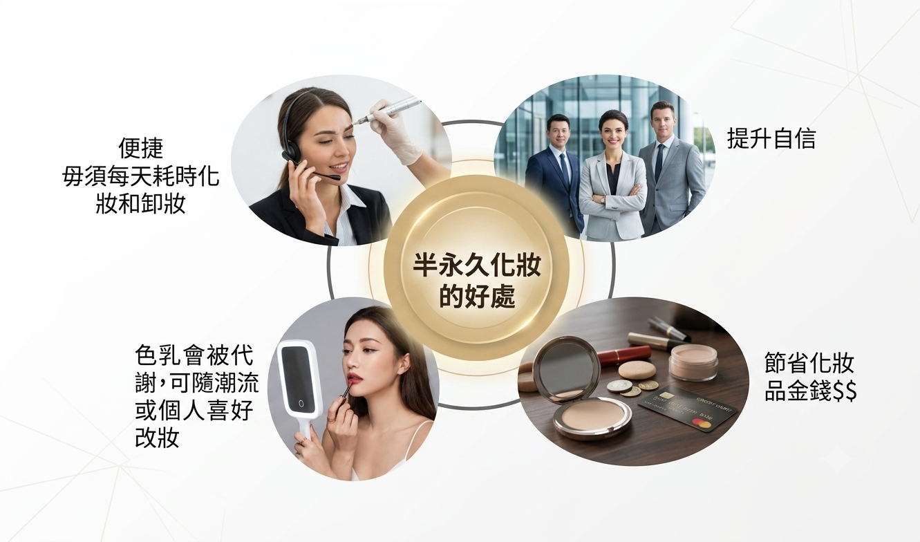 飄眉、霧眉、飄霧眉三種紋眉技術對比